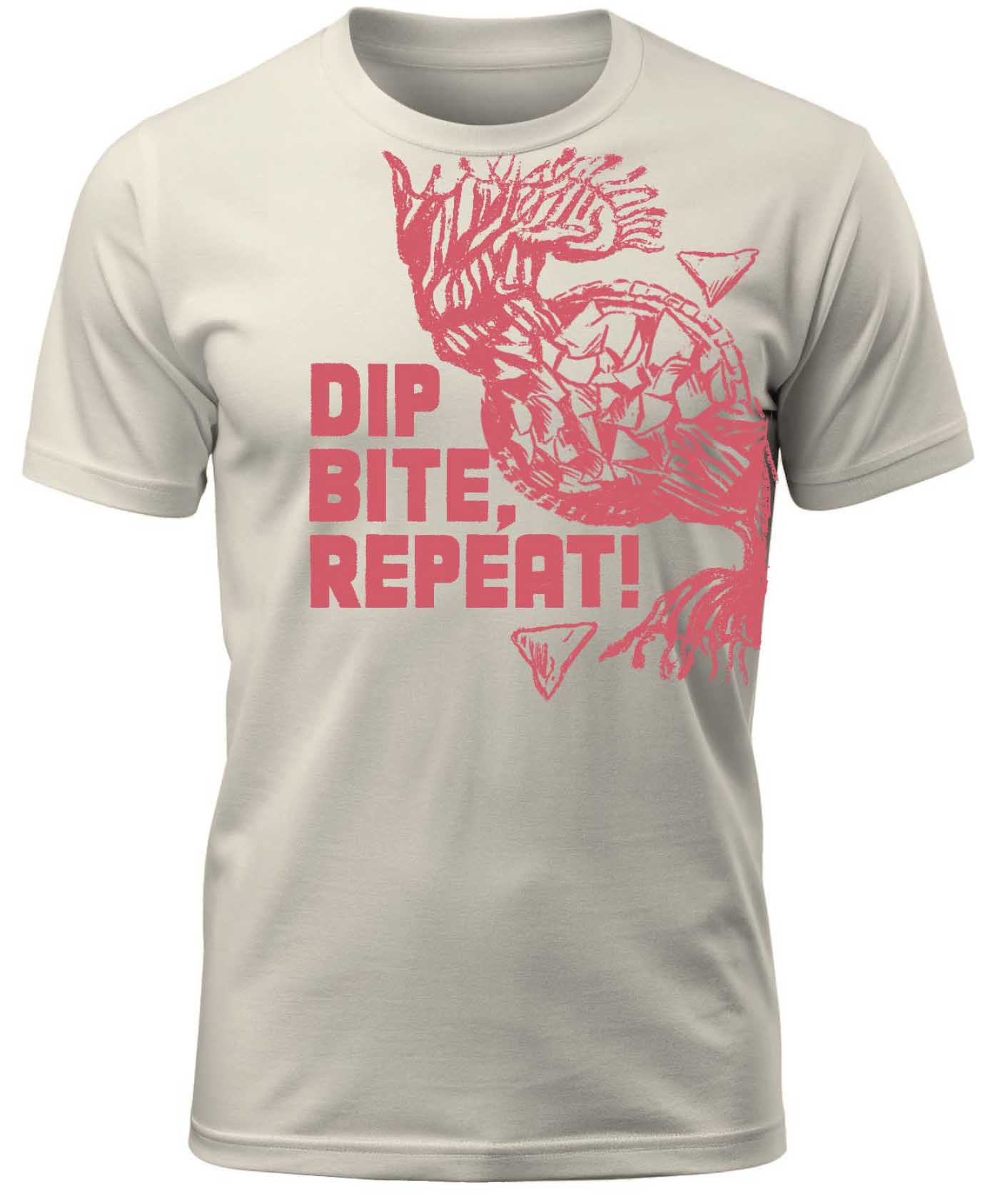 Tričko bílé - Dip, Bite, Repeat !
