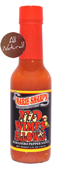 Habanero Pepper Sauce - NO WIMPS 148ml