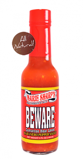 Habanero Pepper Sauce - BEWARE  148ml